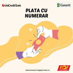 anunt mediu numerar