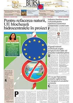 anunț mediu ziarul Bursa