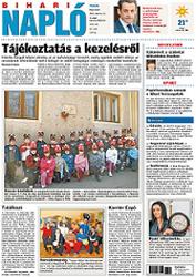 anunț mediu ziarul Bihari Naplo