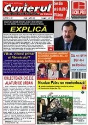anunț mediu ziarul Curierul de Valcea