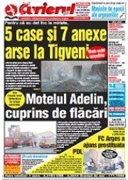 anunț mediu ziarul Curierul Zilei