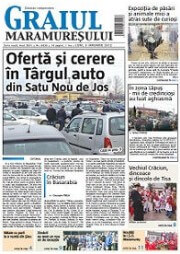 anunț mediu ziarul Graiul Maramuresului