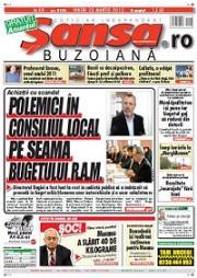 anunț mediu ziarul Sansa Buzoiana