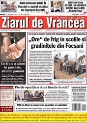 anunț mediu ziarul Ziarul de Vrancea